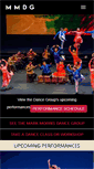 Mobile Screenshot of markmorrisdancegroup.org